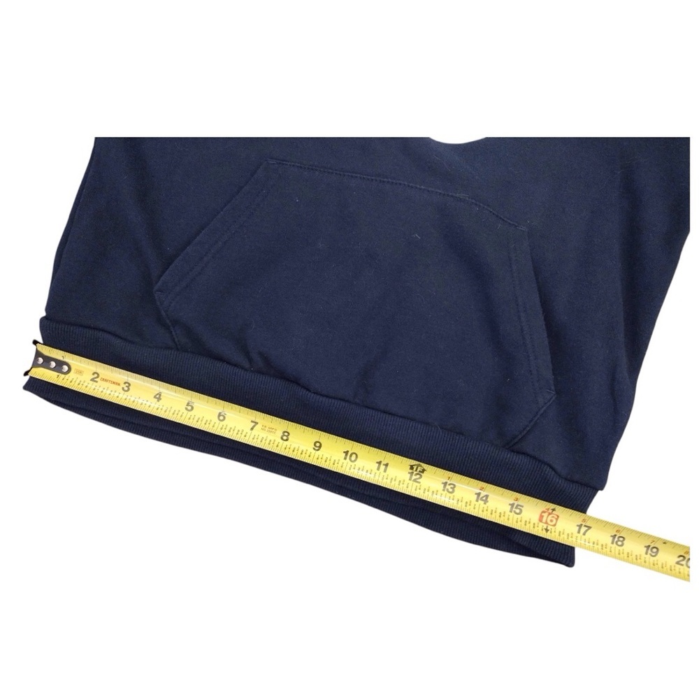 CONVERSE Hoodie Sweatshirt Boys XL - Blue & White Chuck Taylor Logo Girls Kids - Picture 7 of 9